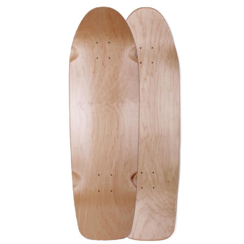 Old School 32″ Longboard Skateboard Blank Deck Deck
