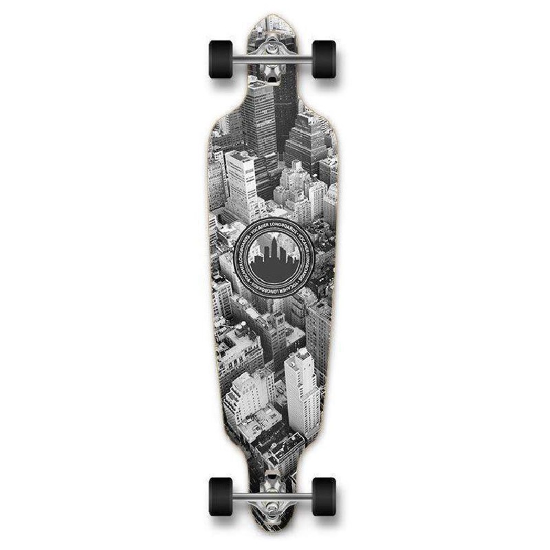 Punked New York drop through 40″ Longboard Complete