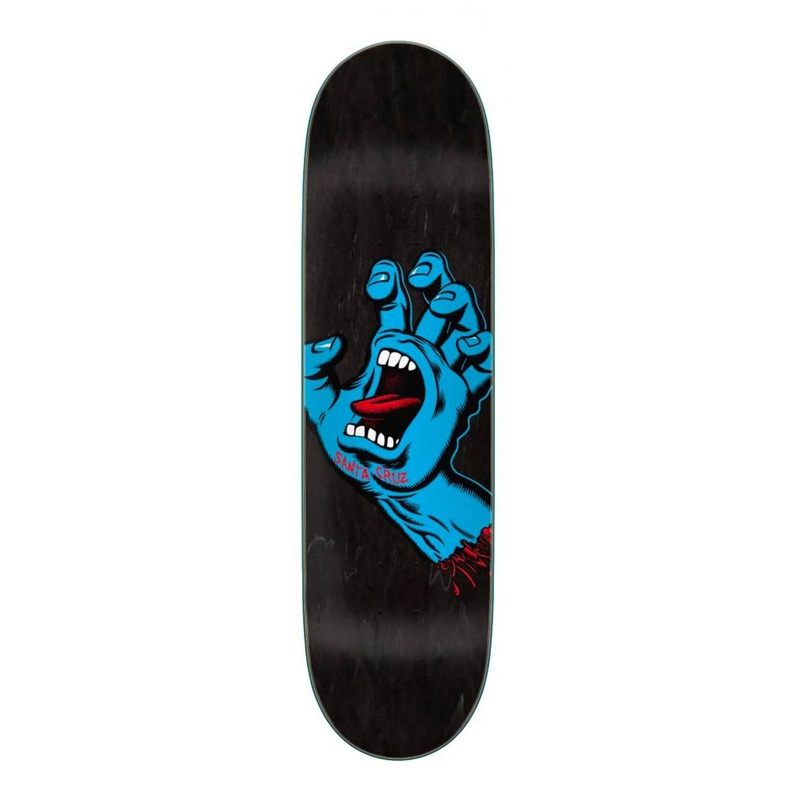 Santa Cruz Deck Screaming Hand Black – 8.60″ 8.6″