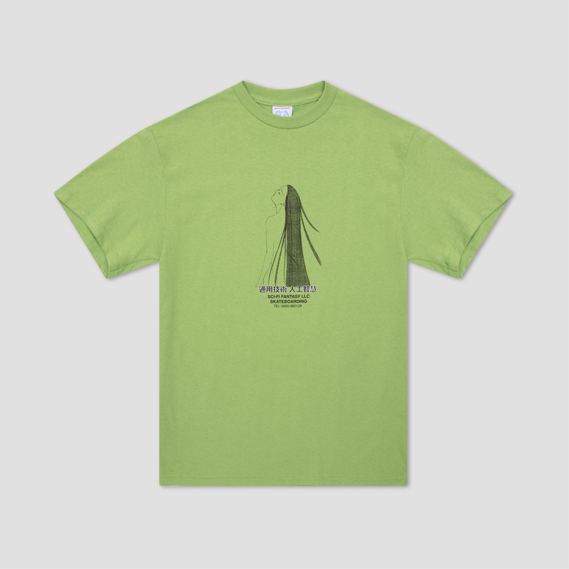 Sci-Fi Fantasy Spiritual Darkness T-Shirt Kiwi Medium