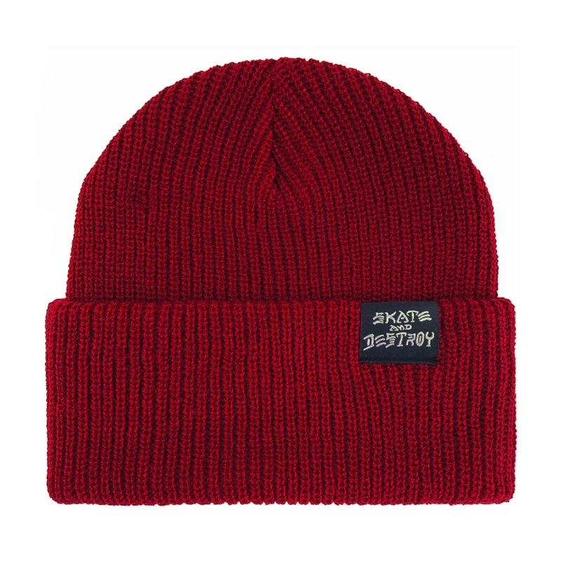 Thrasher S.A.D. / Skategoat Beanie – Maroon