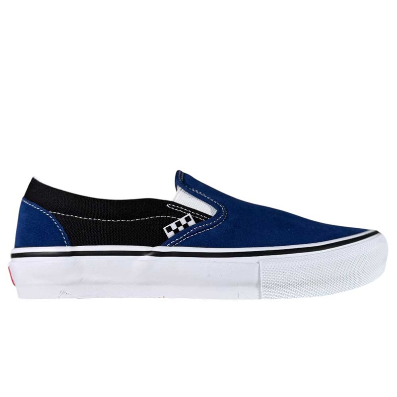VN0A2Z31Y40 Sport Blue Black Skate Slip On Vans Suede Shoes 7.5