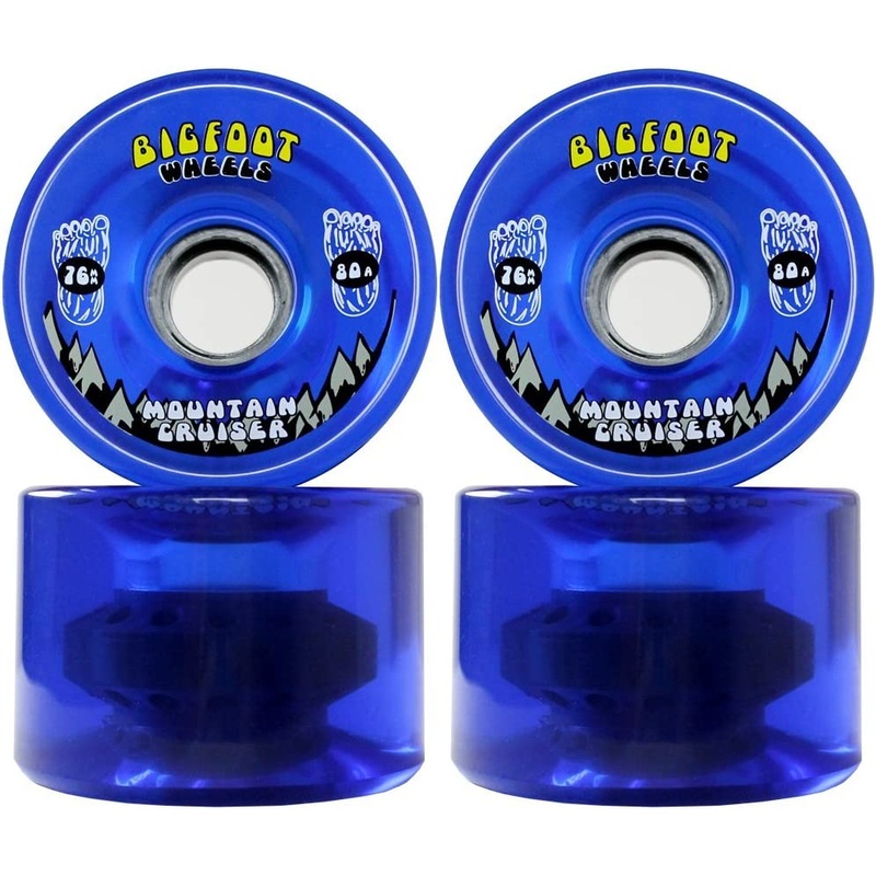 Bigfoot Mountain Cruiser 76mm 80A Longboard Wheels Green