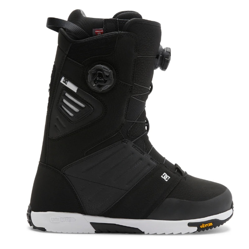 DC Men’s Judge Snowboard Boots 2025 Black 8 Black/Black White