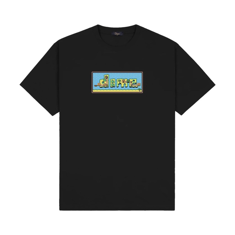 Dime World T-Shirt Black S