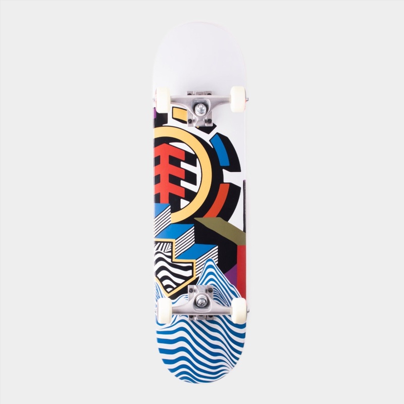 Element 7.75″ Perspectrum Complete Skateboard – Multi