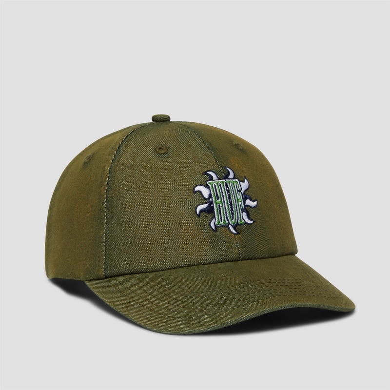Huf Apollo Denim 6 Panel Cv Hat Thyme