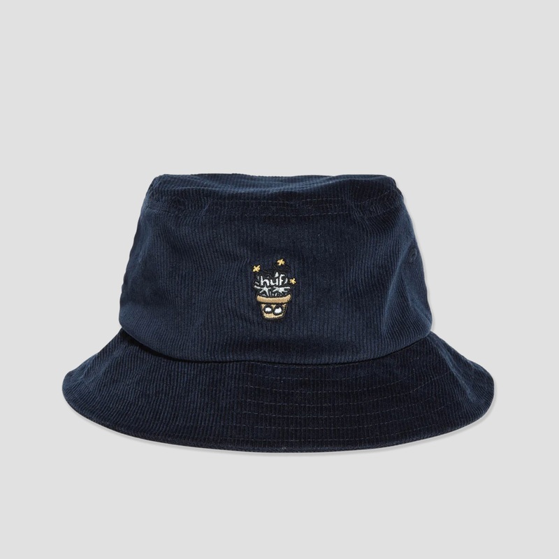 HUF Pot Head Bucket Hat Navy Medium