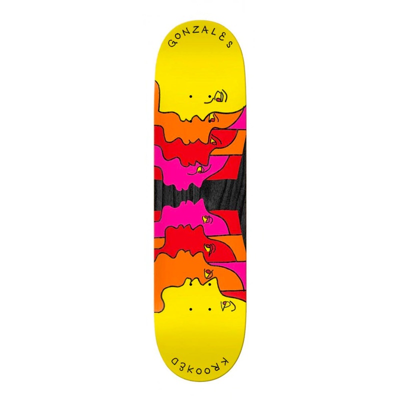 Krooked – 8.25″  Gonz Face Off- Pro Deck