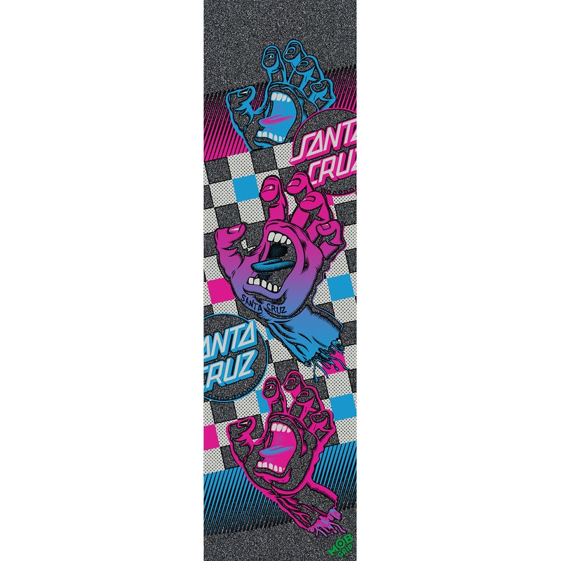 Mob Check Trap Hand Skateboard Grip Tape 9 x 33