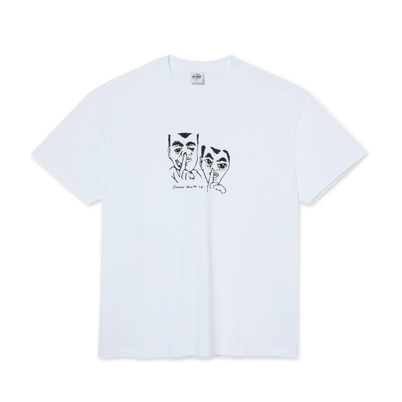 Polar Skate Co. Boogers T-Shirt White LG