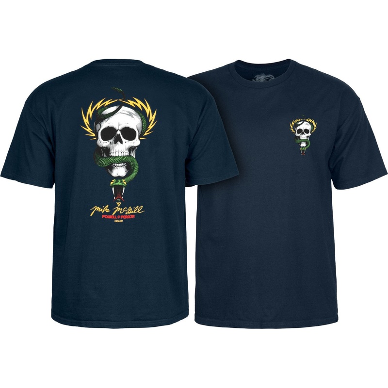 Powell Peralta Mike McGill Skull & Snake T-shirt Small Black