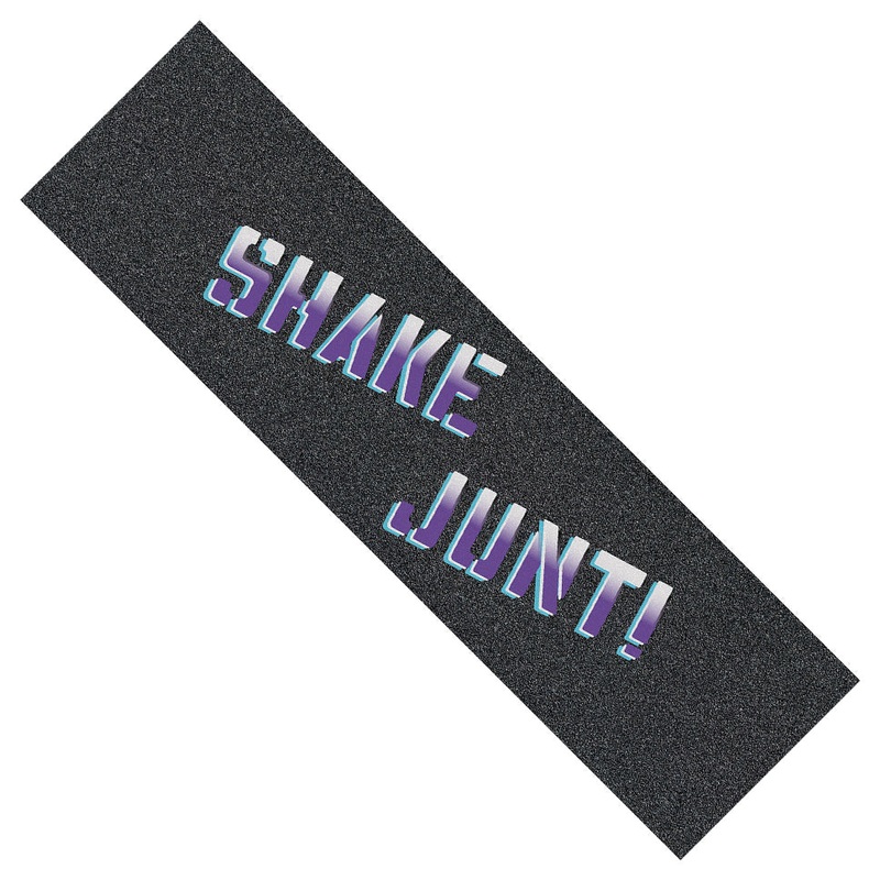 Shake Junt Mob Grip Spray Logo Purple Fade Griptape Black 9×33