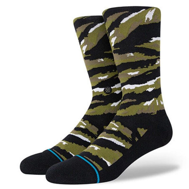 Stance Aced Crew Sock Black Large