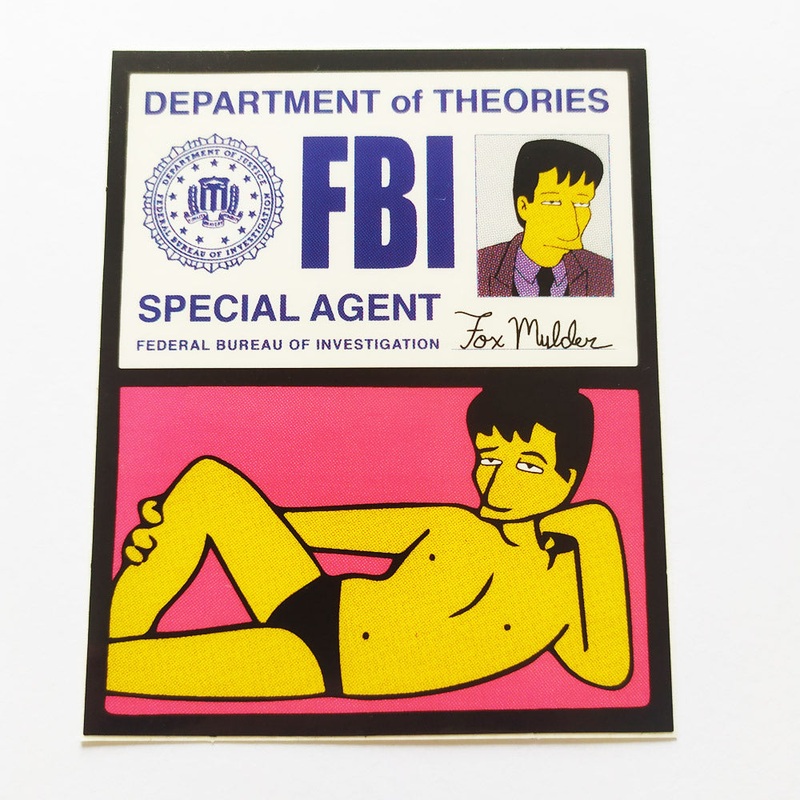 Theories of Atlantis Skateboard Sticker