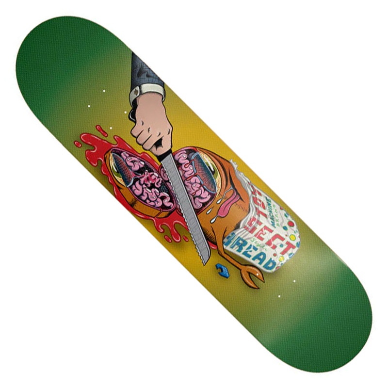 Toy Machine Braden Hoban Sliced Deck Multicolor 8.5 x 31.875 WB:14.25