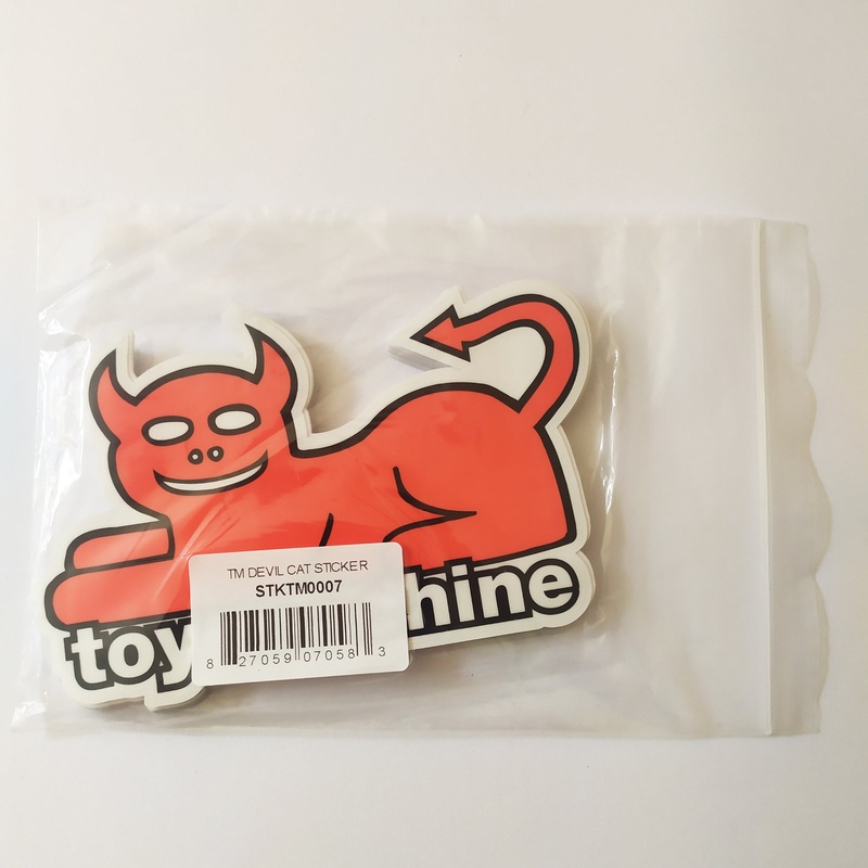 Toy Machine “Devil Cat” Stickers – 25 pack/new/sealed/official