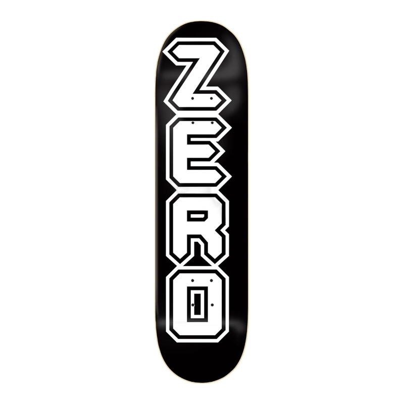 ZERO METAL – BLACK/WHITE DECK 8.0 8.0