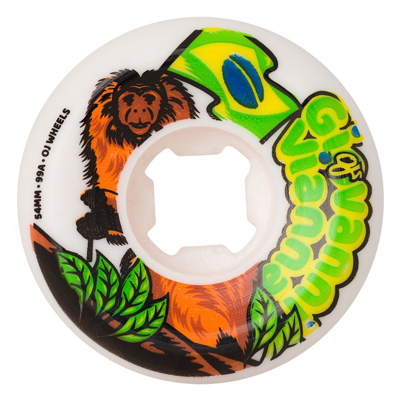 54mm Vianna TamTam Elite Hardline 99a OJ Skateboard Wheels No Color 54mm