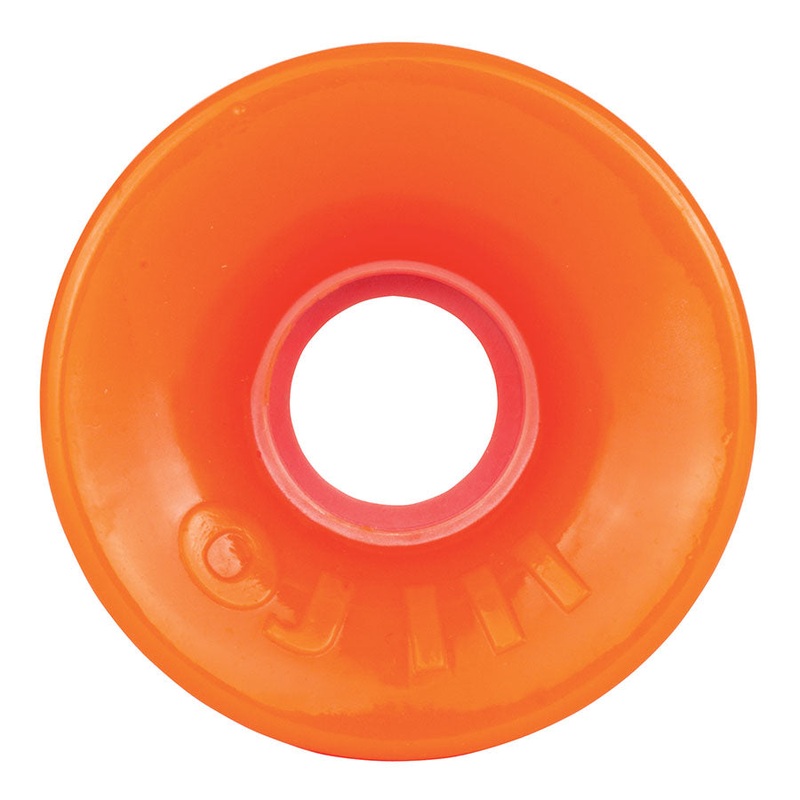 60mm Hot Juice Orange 78a OJ Skateboard Wheels Orange 60mm