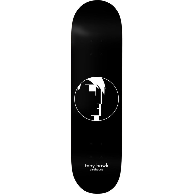 BIRDHOUSE HAWK “ENTRIES” BLACK 8.5″ SKATEBOARD DECK
