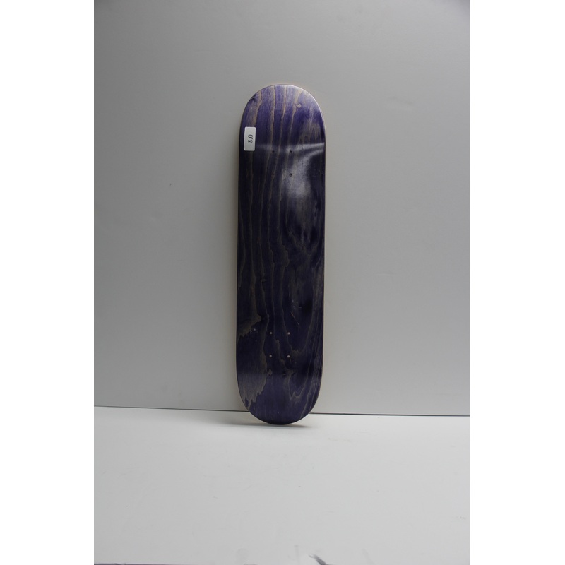 Blank Stained Skateboard Deck Orange 7.75