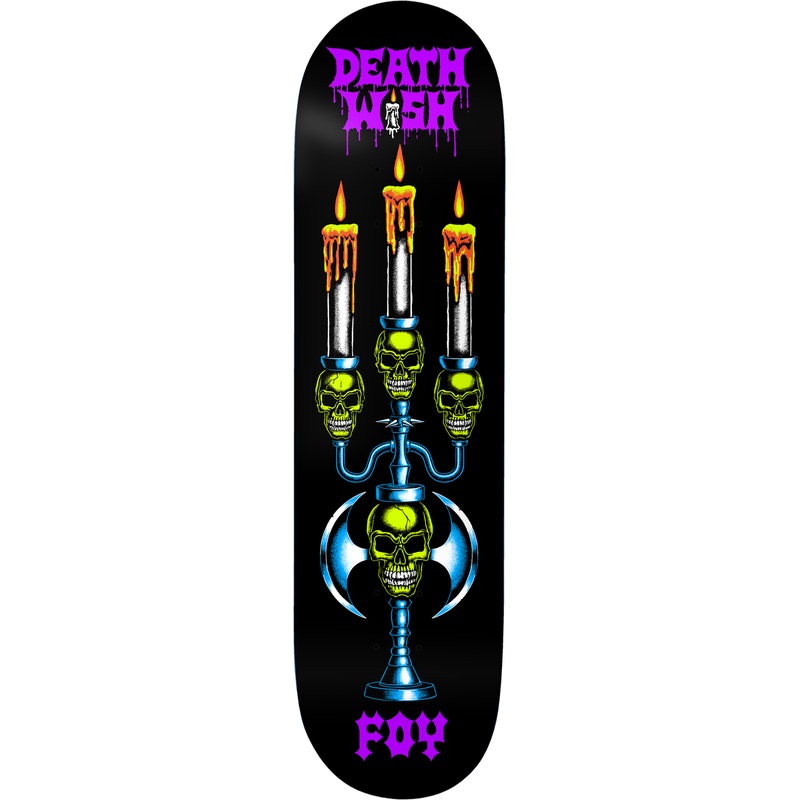 DEATHWISH FOY “FORGOTTEN RELICS” 8″ SKATEBOARD DECK