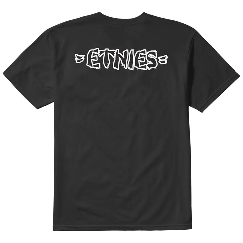 etnies Footwear Rebel T Shirt Black Medium