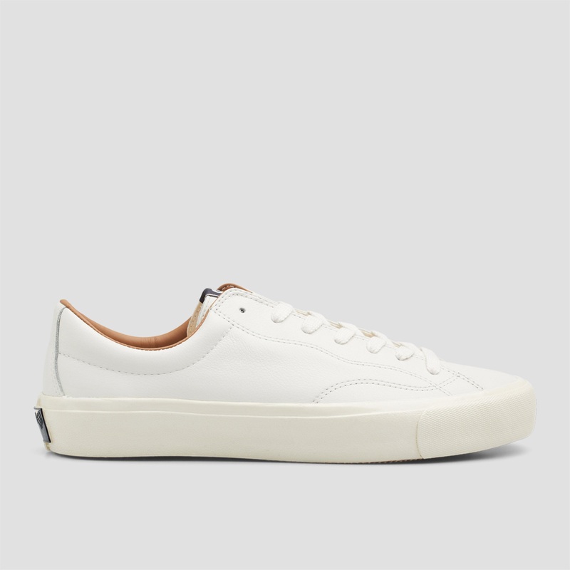 Last Resort AB VM003 LO Leather Skate Shoes White / White UK3