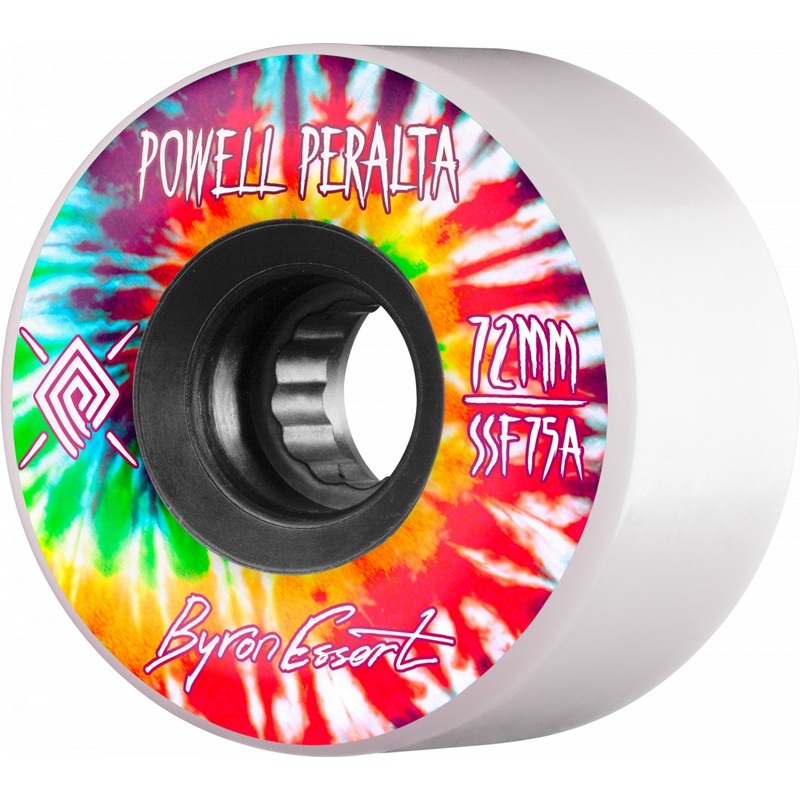 Powell Peralta Byron Essert 72mm 75A White Skateboard Wheels