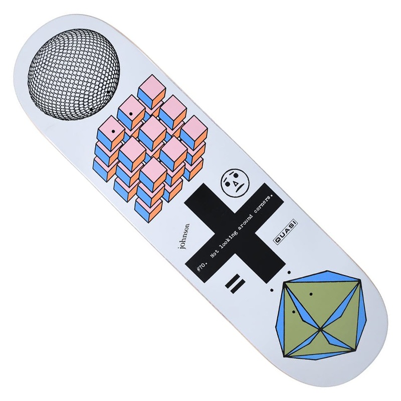 Quasi Jake Johnson 3-DPO Deck Multicolor 8.625 x 33 WB:14.75