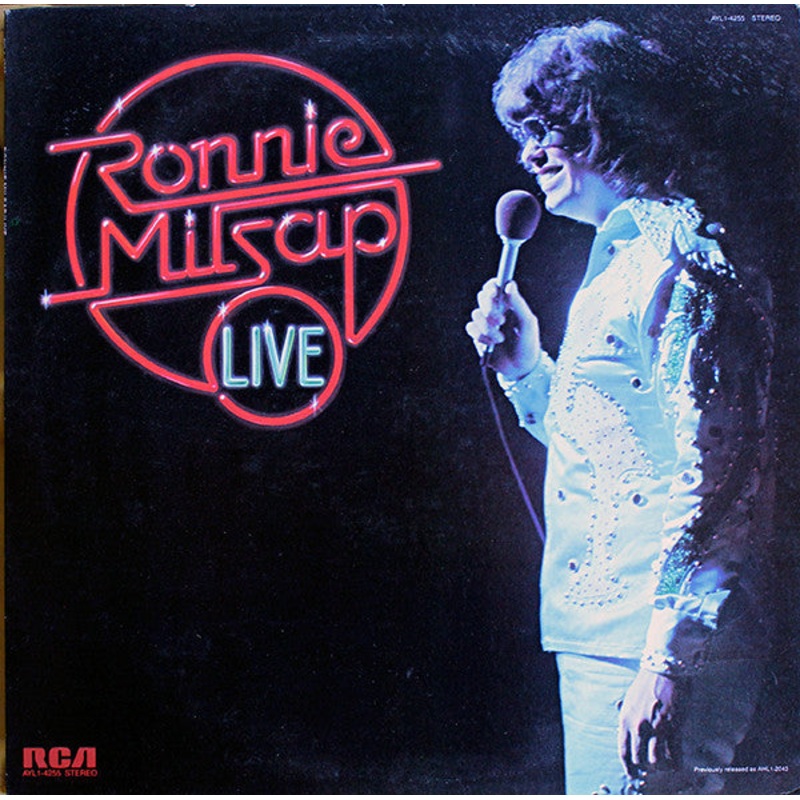 Ronnie Milsap  Live Vinyl LP Record *Used Release*