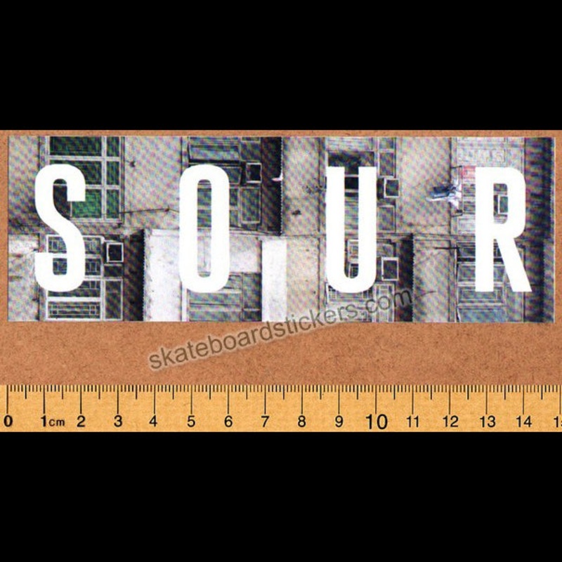 Sour Solution Skateboards Windows Skateboard Sticker