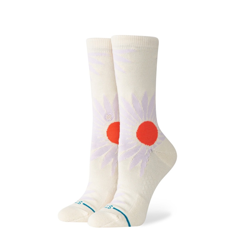 Stance Prowess Crew 3 Pack Socks Canvas S :: Men 3-5.5/ Women 5-7.5