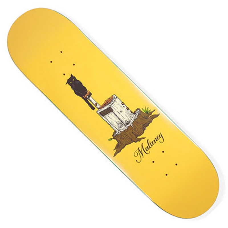 Traffic Skateboards Luke Malaney Julio Deck Gold 8.38 x 32.38 WB:14.5