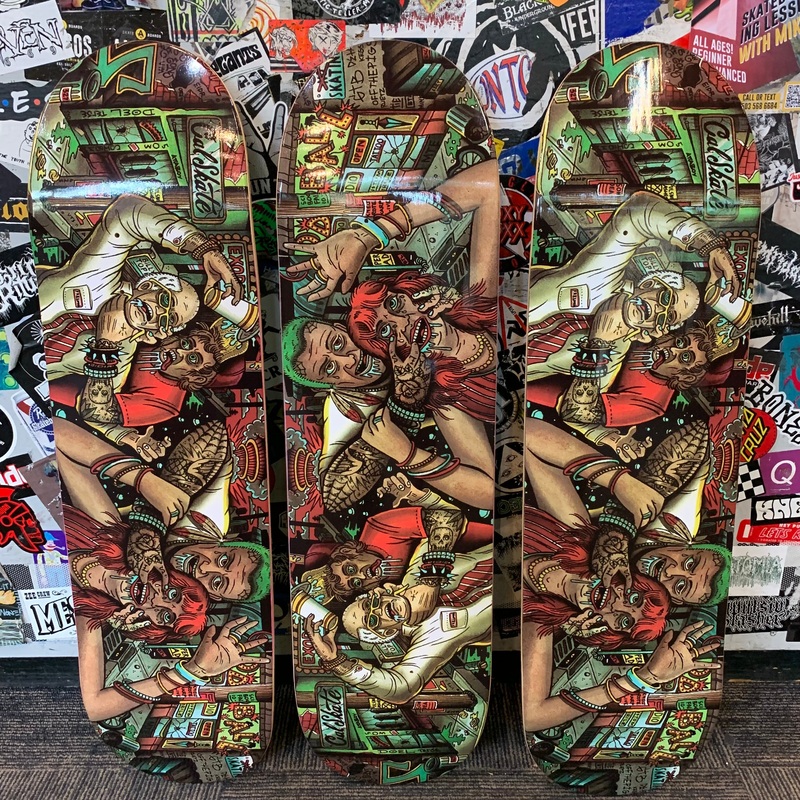 Cal Skate “Old Town” Assorted Sized Deck 8.5″
