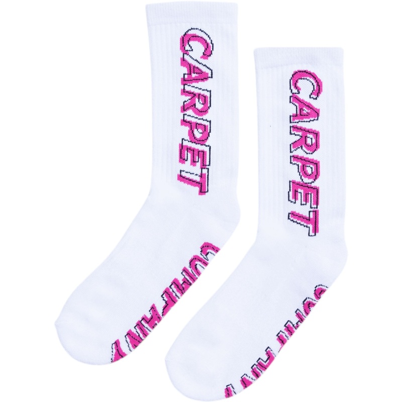 Carpet Co Misprint Sock Pink