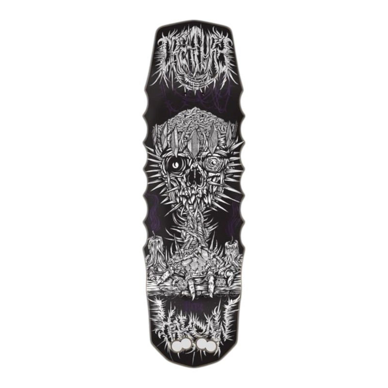 Creature Shaped Skateboard Deck Hitz Haksaw Grande 9.5 9.5