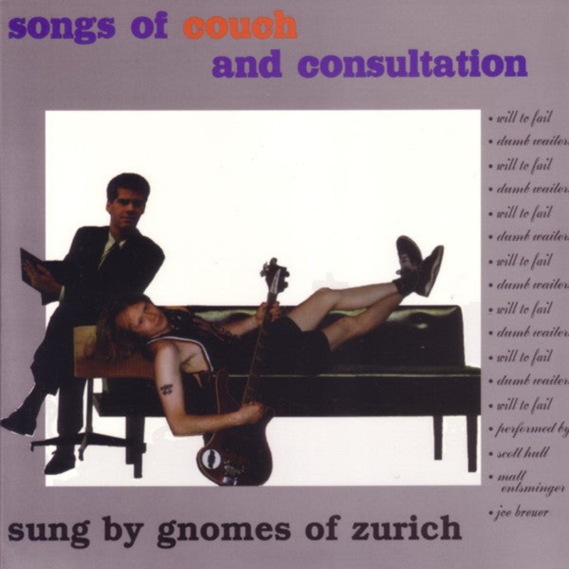 Gnomes Of Zurich  Songs Of Couch And Consultation 7″ Vinyl Record