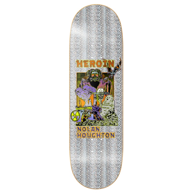 Heroin Skateboards “Nolan Houghton- Hellscape” 9.5″ Deck
