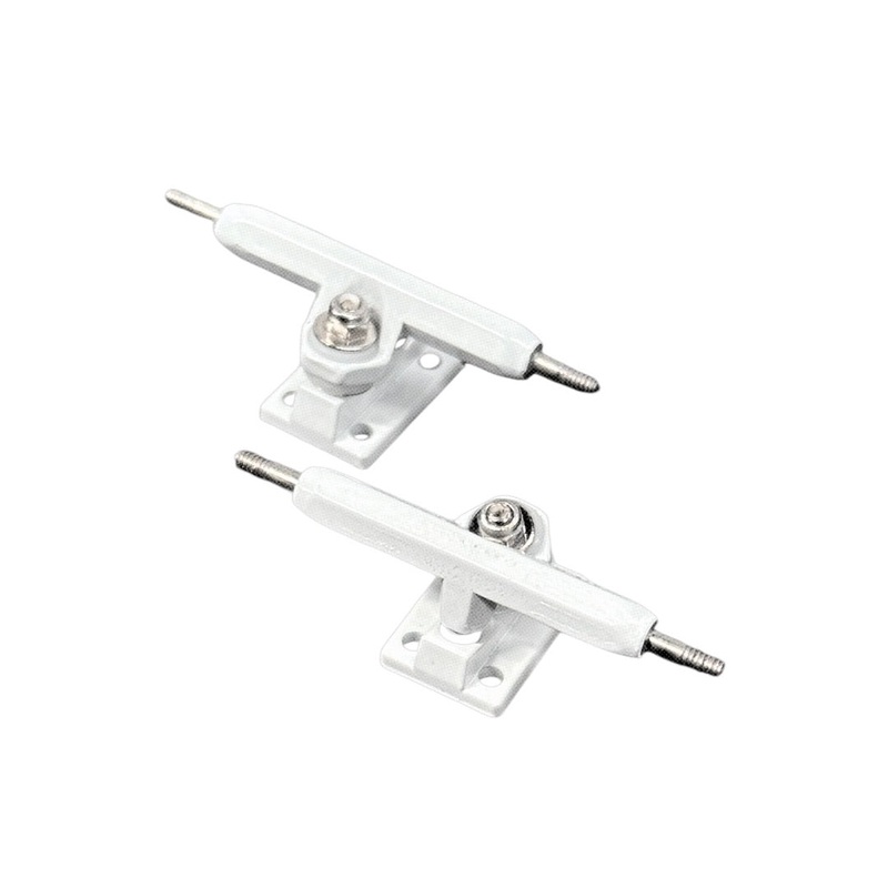 HEX TRUCKS White Fingerboard Trucks (CHOOSE SIZE) 32mm