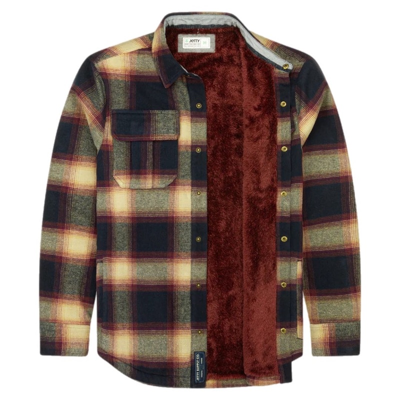 JETTY SHERPA JACKET NAVY M