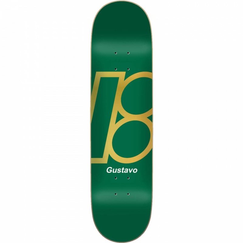 Plan B Gustavo Team Foil 7.75″ Skateboard Deck Deck