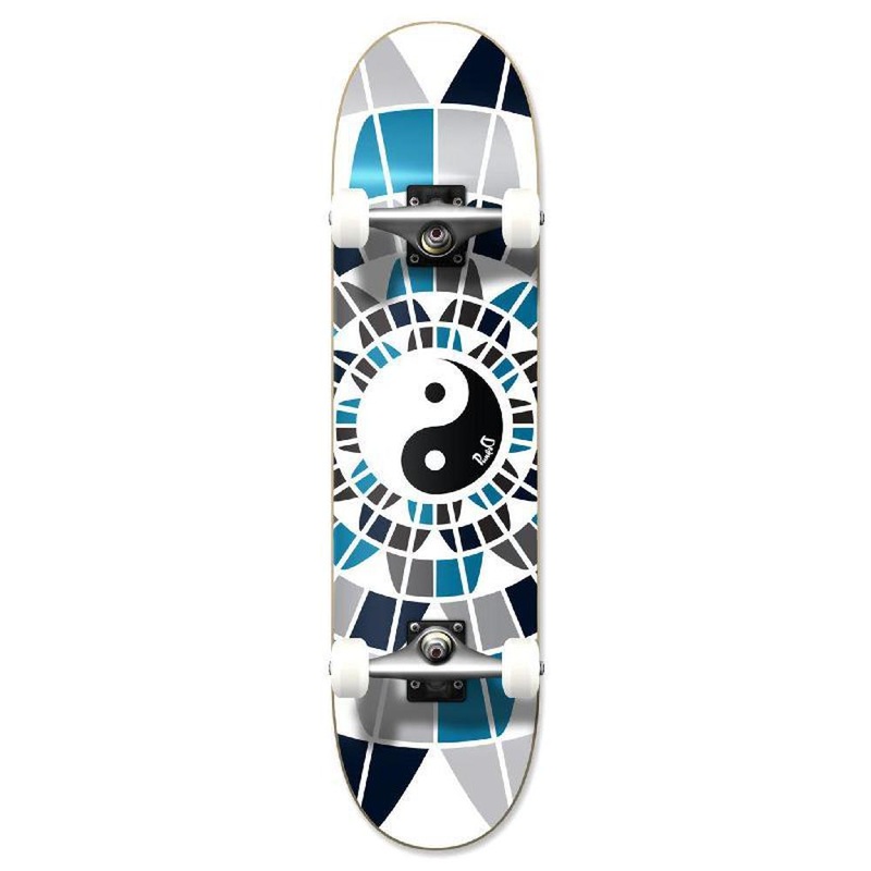 Punked Graphic Yin Yang 31″ Complete Skateboard Complete