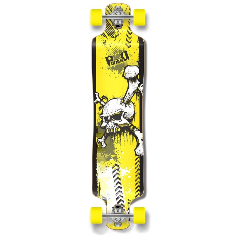 Punked Lowrider YSkull Longboard Complete Complete