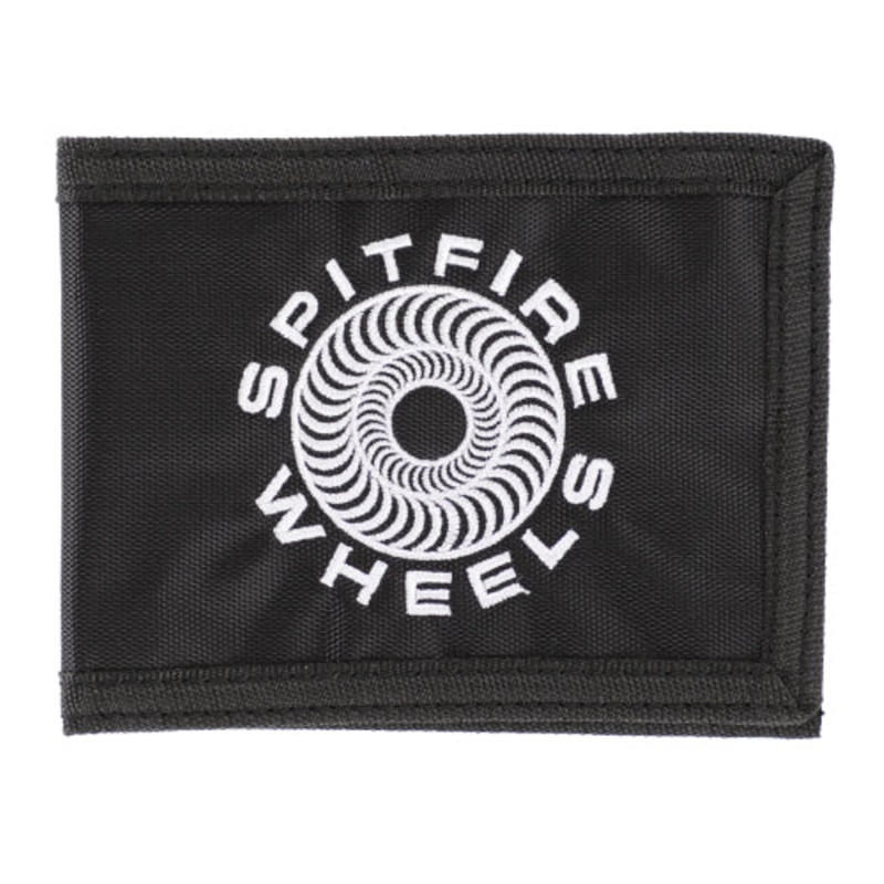 Spitfire Classic ’87 Swirl Bi-Fold Wallet – Black/White