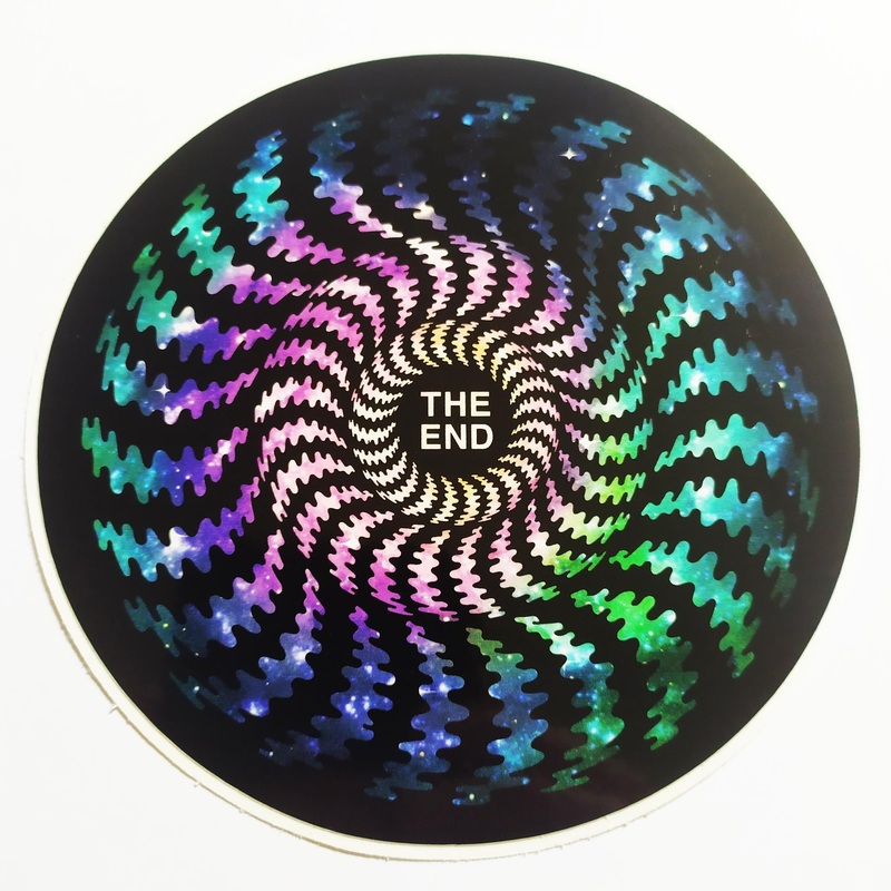 Spitfire Wheels Skateboard Sticker – The End