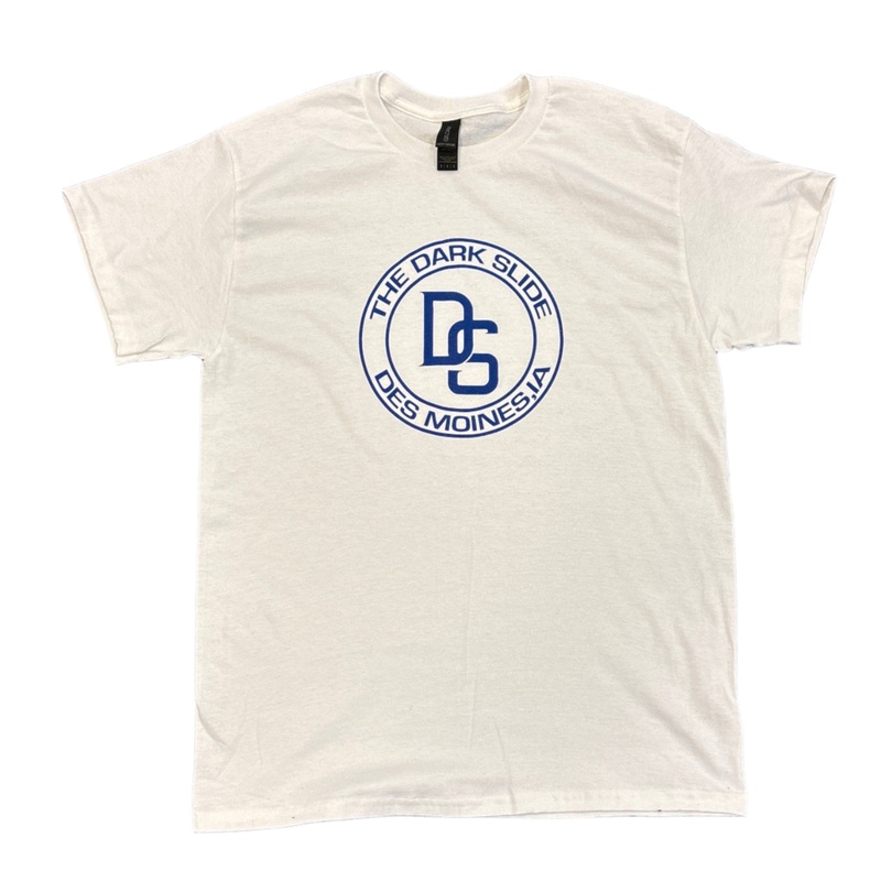THE DARK SLIDE “DES MOINES” T-SHIRT S White