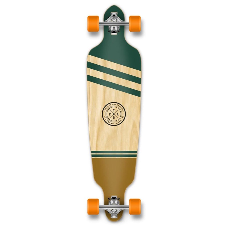 Yocaher Wind 41″ Drop Through Longboard Complete – Earth Series Complete