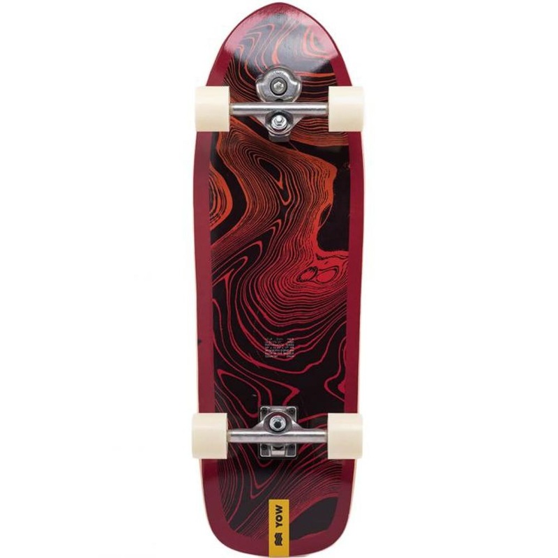 Yow La Santa High Performance Series 33″ Surfskate Cruiser Longboard Complete